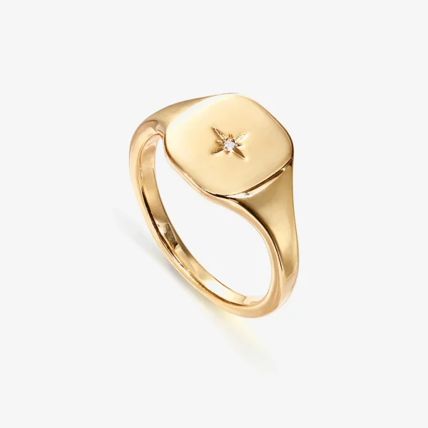 North Star Signet Ring
